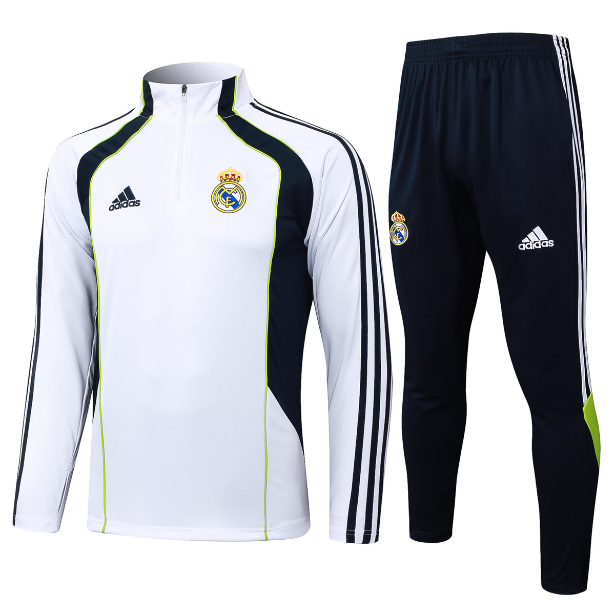 Mens Real Madrid Training Suit White 2025/26
