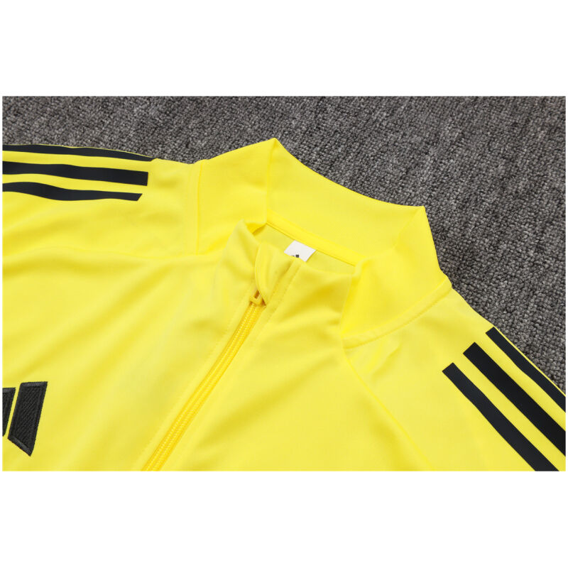 Mens Real Madrid Jacket + Pants Training Suit Yellow 2025/26-cheap jerseys