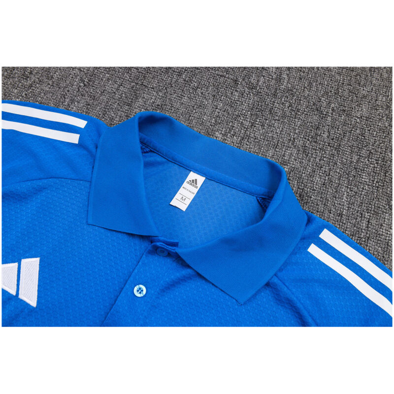 Mens Real Madrid Polo Shirt Blue 2025/26-cheap jerseys