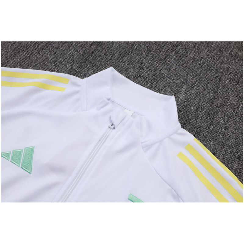 Mens Juventus Jacket + Pants Training Suit White II 2025/26-cheap jerseys