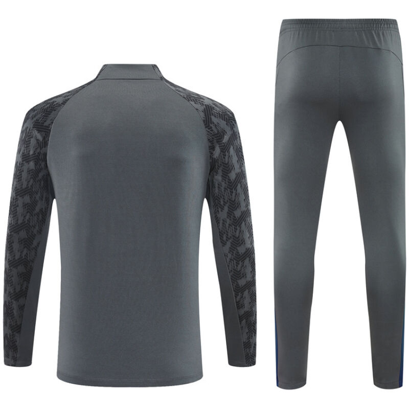 Mens Feyenoord Training Suit Grey 2025/26-cheap jerseys
