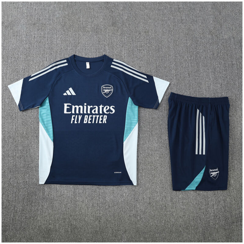 Kids Arsenal Short Training Suit Royal 2025/26-cheap jerseys
