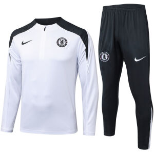 Mens Chelsea Training Suit White 2025/26-cheap jerseys
