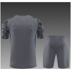 Kids Feyenoord Short Training Suit Grey 2025/26-cheap jerseys