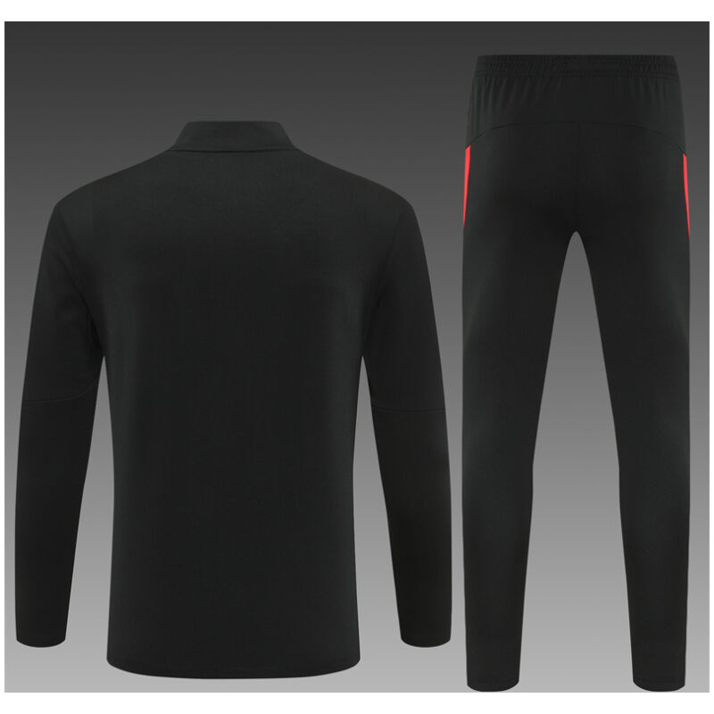Kids Portugal Training Suit Black 2025-cheap jerseys