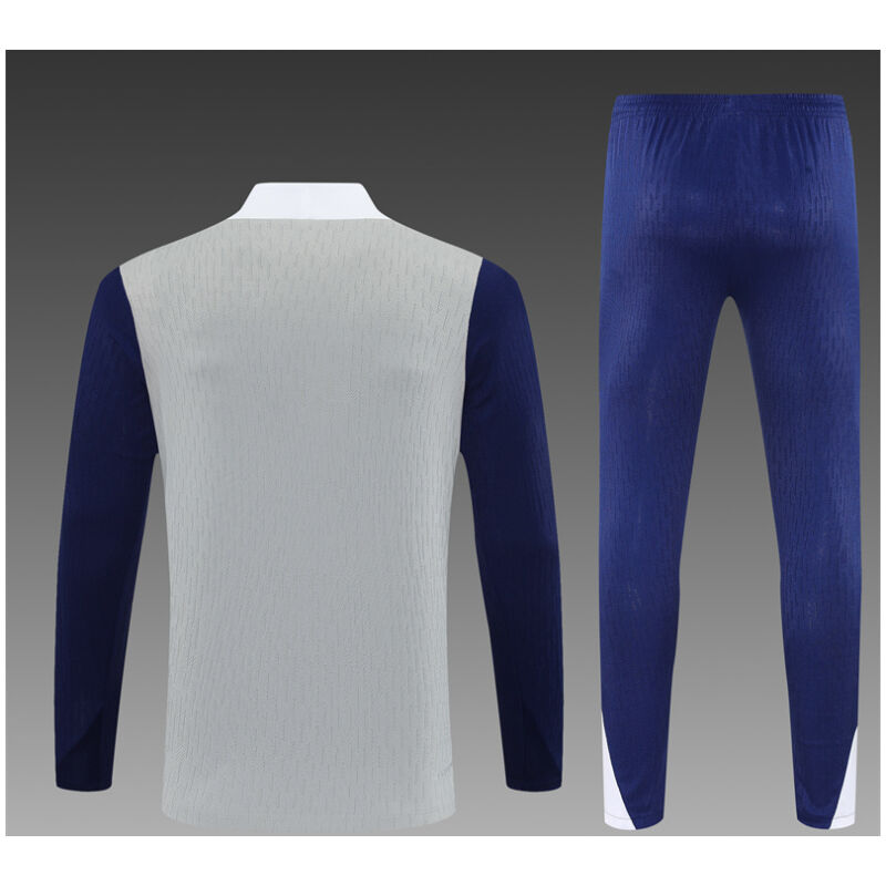 Kids Tottenham Hotspur Training Suit Grey 2025/26-cheap jerseys