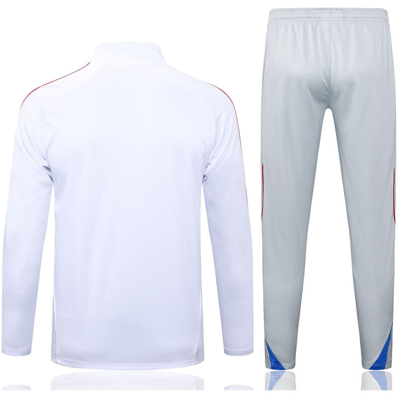 Mens Bayern Munich Training Suit White 2025/26-cheap jerseys