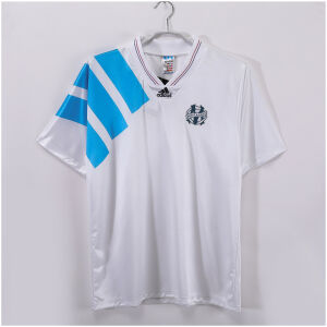 Mens Olympique Marseille Retro Home Jersey 1992/93-cheap jerseys