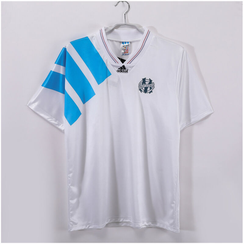 Mens Olympique Marseille Retro Home Jersey 1992/93-cheap jerseys
