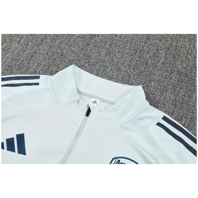 Mens Arsenal Training Suit Light Grey 2025/26-cheap jerseys