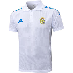Mens Real Madrid Polo Shirt White II 2025/26-cheap jerseys