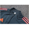 Mens Bayern Munich Jacket + Pants Training Suit Grey 2025/26-cheap jerseys
