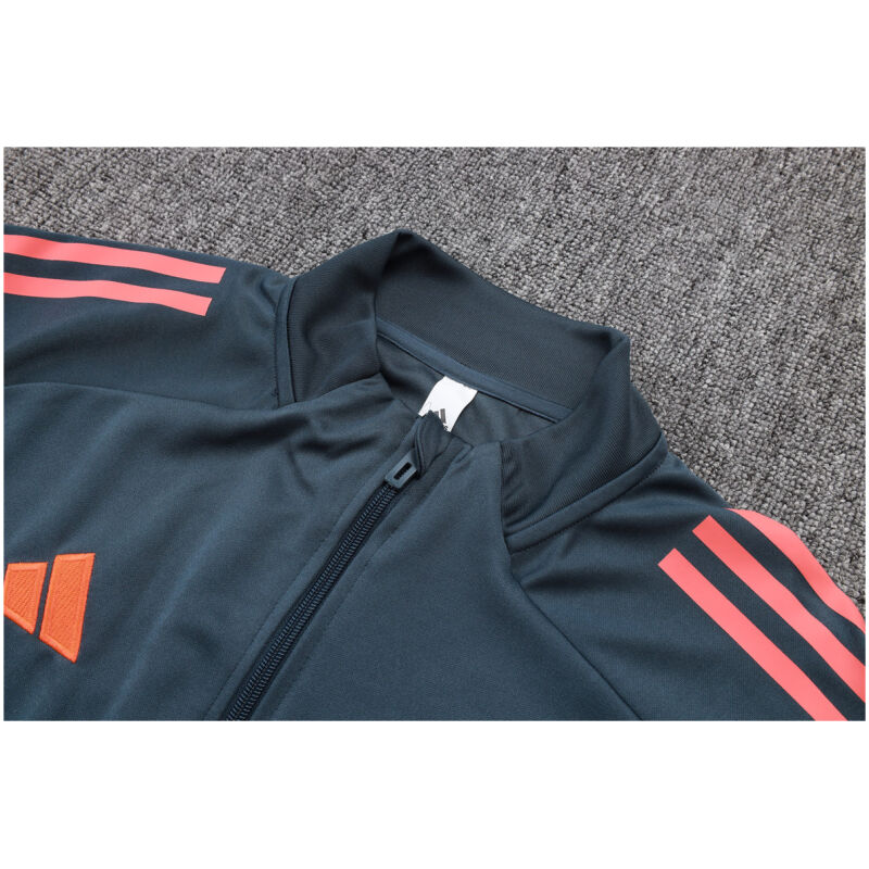 Mens Bayern Munich Jacket + Pants Training Suit Grey 2025/26-cheap jerseys