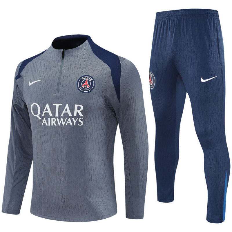 Mens PSG Training Suit Grey 2025/26-cheap jerseys