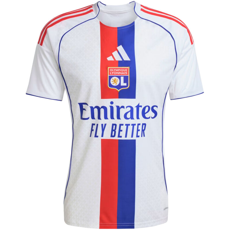 Mens Olympique Lyonnais Home Jersey 2025/26-cheap jerseys