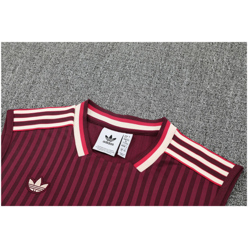 Mens Bayern Munich Singlet Suit Burgundy 2025/26-cheap jerseys