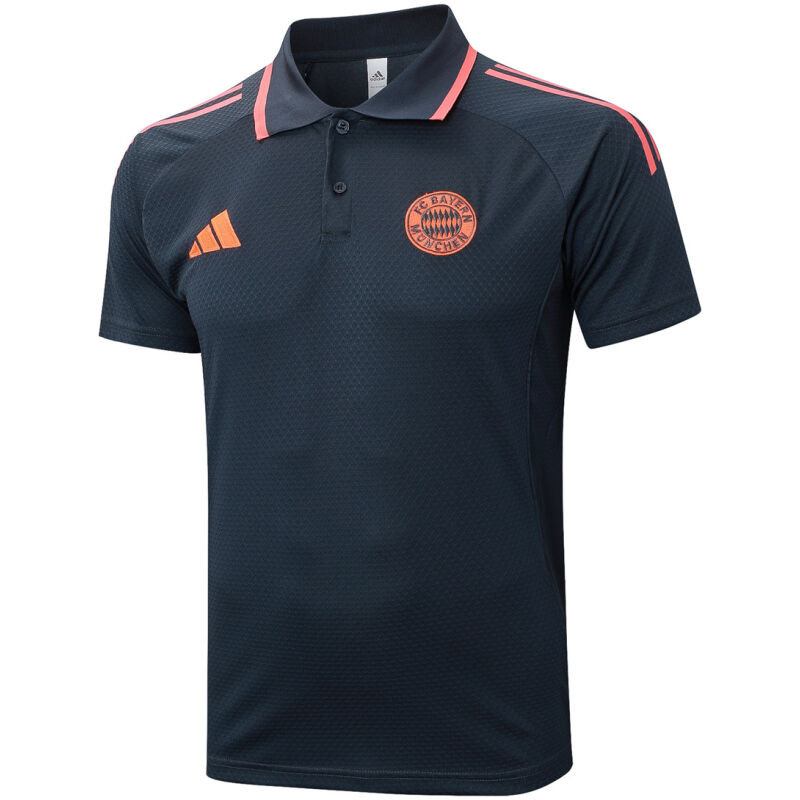 Mens Bayern Munich Polo Shirt Dark Grey 2025/26-cheap jerseys