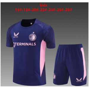Kids Feyenoord Short Training Suit Royal 2025/26-cheap jerseys