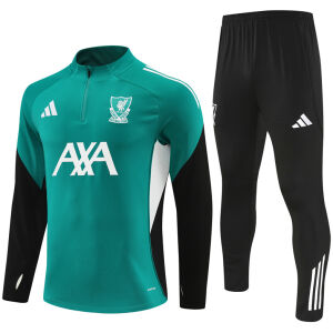 Mens Liverpool Training Suit Green 2025/26-cheap jerseys