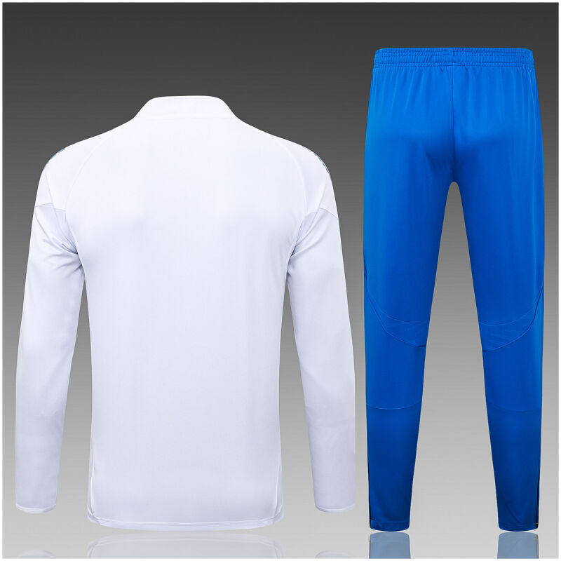 Kids Real Madrid Training Suit White 2025/26-cheap jerseys