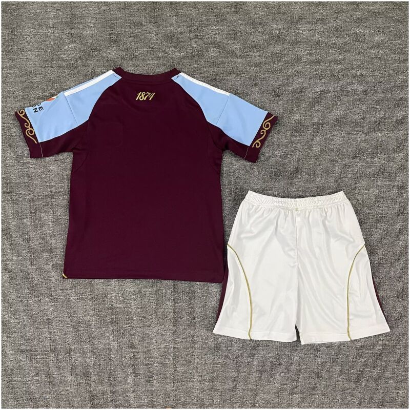 Kids Aston Villa Home Jersey 2025/26-cheap jerseys