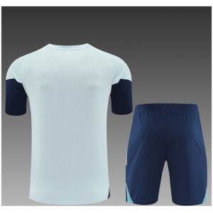 Kids Arsenal Short Training Suit Light Grey 2025/26-cheap jerseys