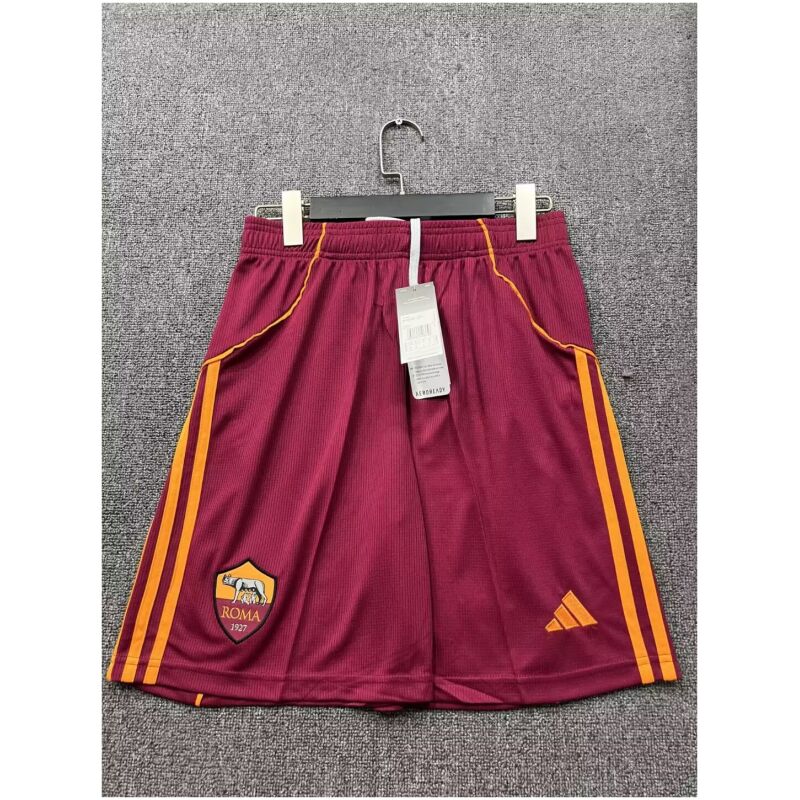 Mens Roma Home Shorts 2025/26-cheap jerseys