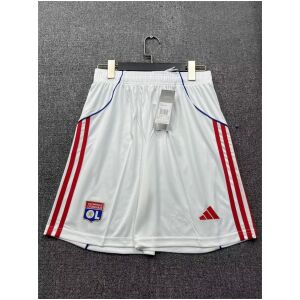 Mens Olympique Lyonnais Home Shorts 2025/26-cheap jerseys