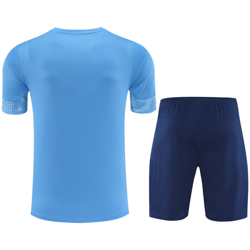 Mens Manchester City Short Training Suit Blue 2025/26-cheap jerseys