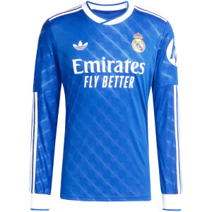 Mens Real Madrid Third Jersey Long Sleeve 2025/26-cheap jerseys