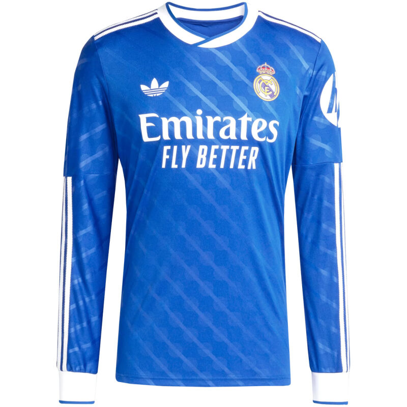 Mens Real Madrid Third Jersey Long Sleeve 2025/26-cheap jerseys