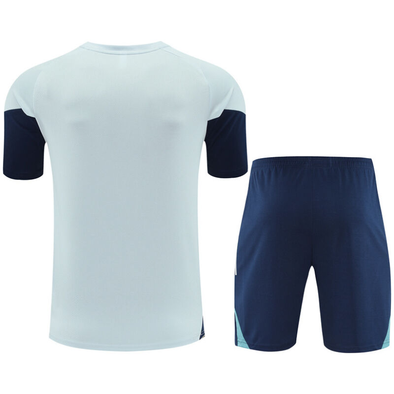 Mens Arsenal Short Training Suit Light Grey 2025/26-cheap jerseys