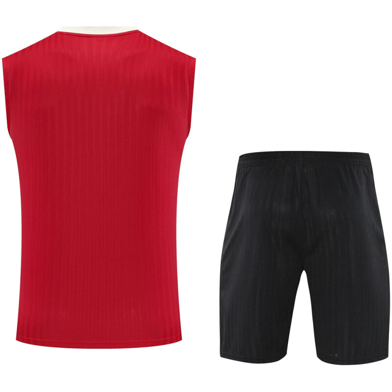 Mens Manchester United Singlet Suit Red 2025/26-cheap jerseys