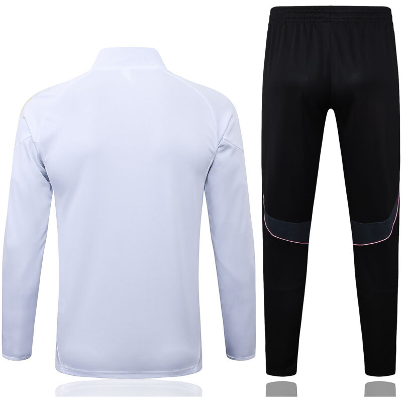 Mens Juventus Jacket + Pants Training Suit White II 2025/26-cheap jerseys