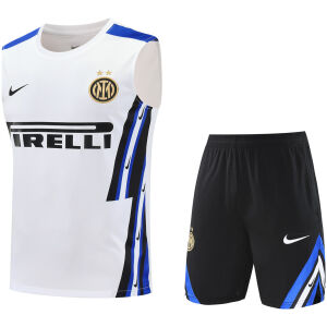 Mens Inter Milan Singlet Suit White 2025/26-cheap jerseys