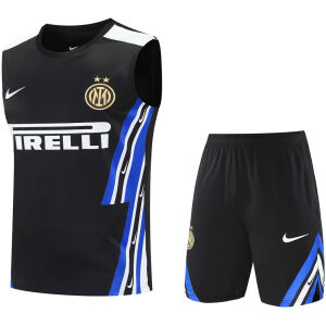 Mens Inter Milan Singlet Suit Black 2025/26-cheap jerseys