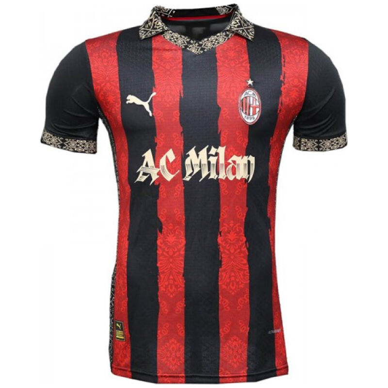 Mens AC Milan Special Edition Red-Black Jersey 2025/26-cheap jerseys