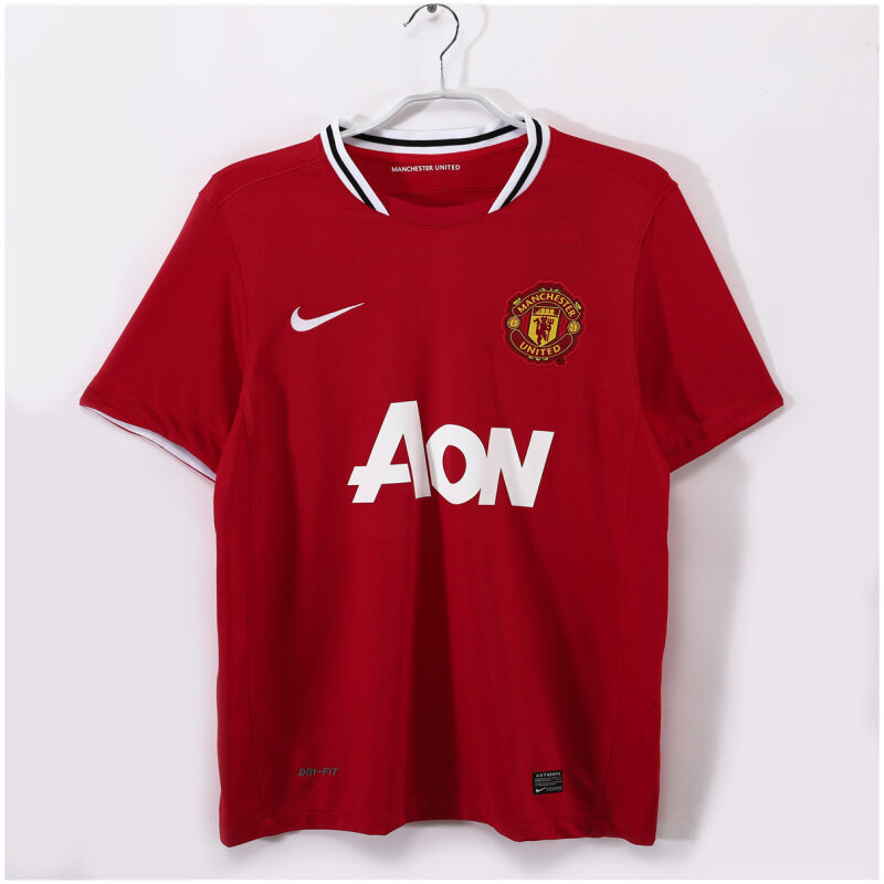 Mens Manchester United Retro Home Jersey 2011/12-cheap jerseys