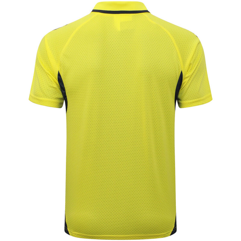 Mens Real Madrid Polo Shirt Yellow 2025/26-cheap jerseys
