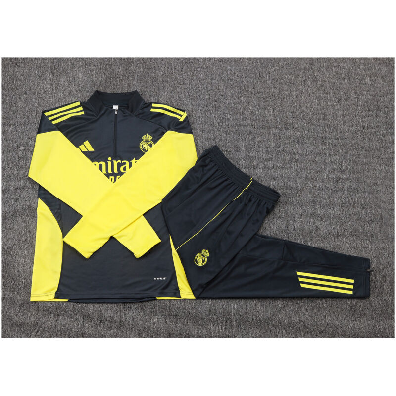 Kids Real Madrid Training Suit Grey 2025/26-cheap jerseys