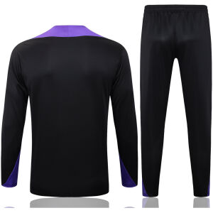 Mens Barcelona Training Suit Black 2025/26-cheap jerseys