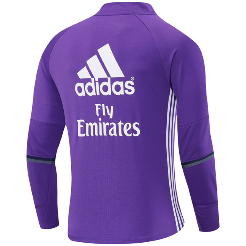 Mens Real Madrid Retro Training Top Purple 2016/17-cheap jerseys