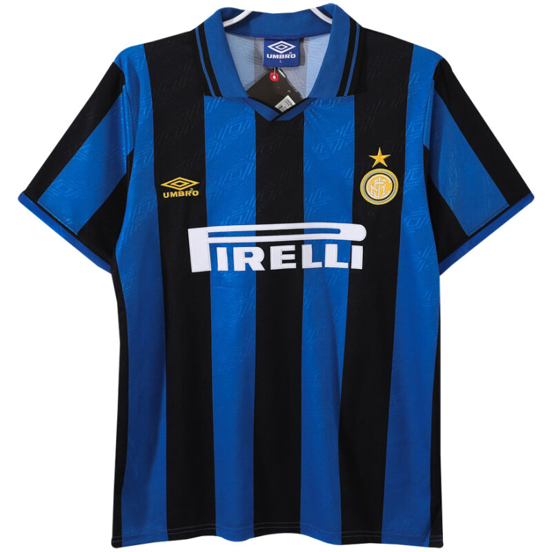 Mens Inter Milan Retro Home Jersey 1995/96-cheap jerseys