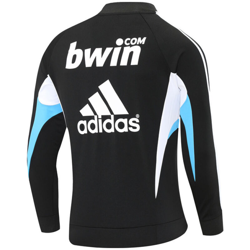Mens Real Madrid Retro Training Top Black 2008/09-cheap jerseys