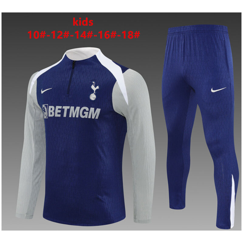 Kids Tottenham Hotspur Training Suit Royal 2025/26-cheap jerseys