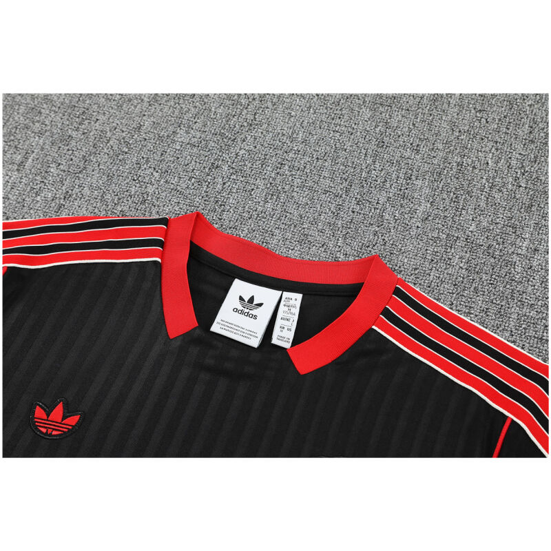 Mens Manchester United Short Training Suit Black 2025/26-cheap jerseys