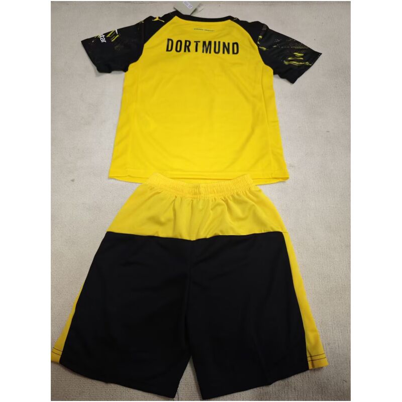 Kids Borussia Dortmund Home Jersey 2025/26-cheap jerseys