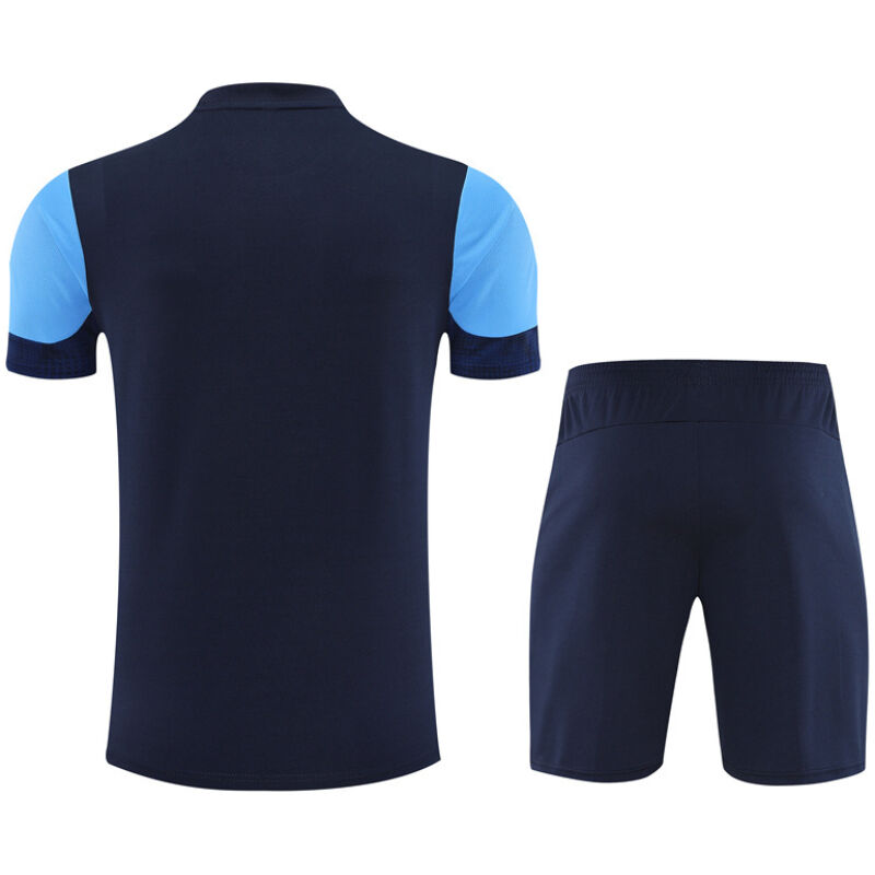Mens Olympique Marseille Short Training Suit Royal 2025/26-cheap jerseys
