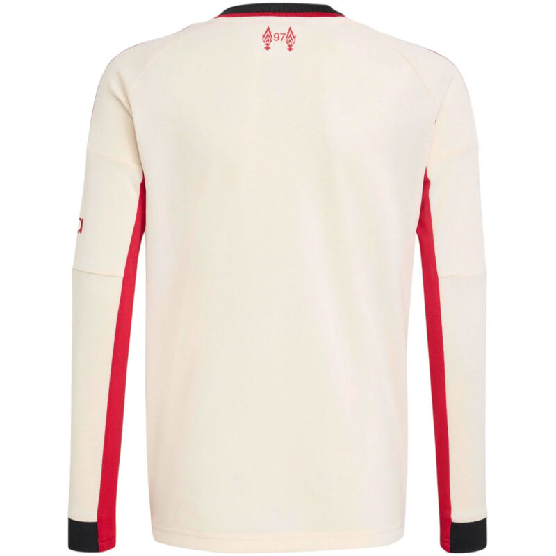 Mens Liverpool Away Jersey Long Sleeve 2025/26-cheap jerseys