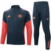 Mens Bayern Munich Jacket + Pants Training Suit Grey 2025/26-cheap jerseys